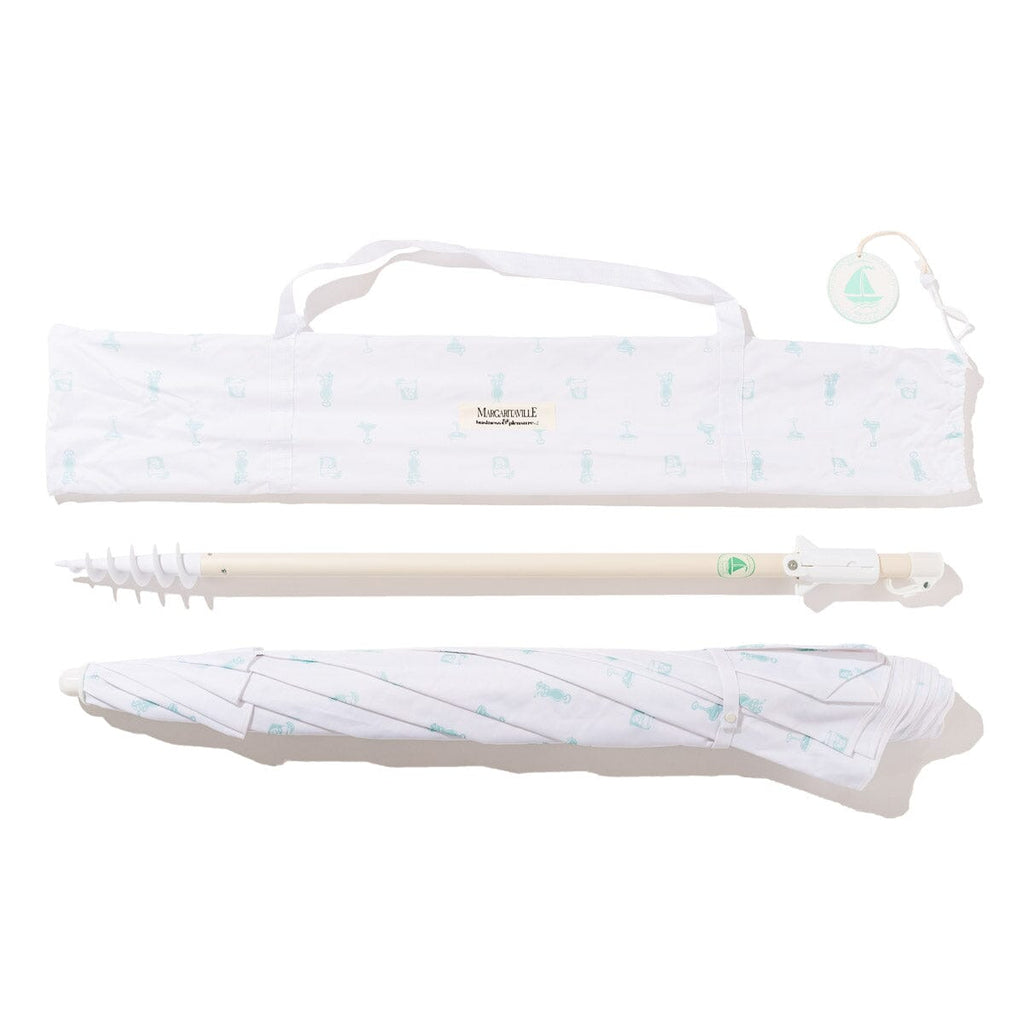 The Mañana Umbrella - Last Mango Green Marg Mañana Umbrella Margaritaville by B&P Co. 