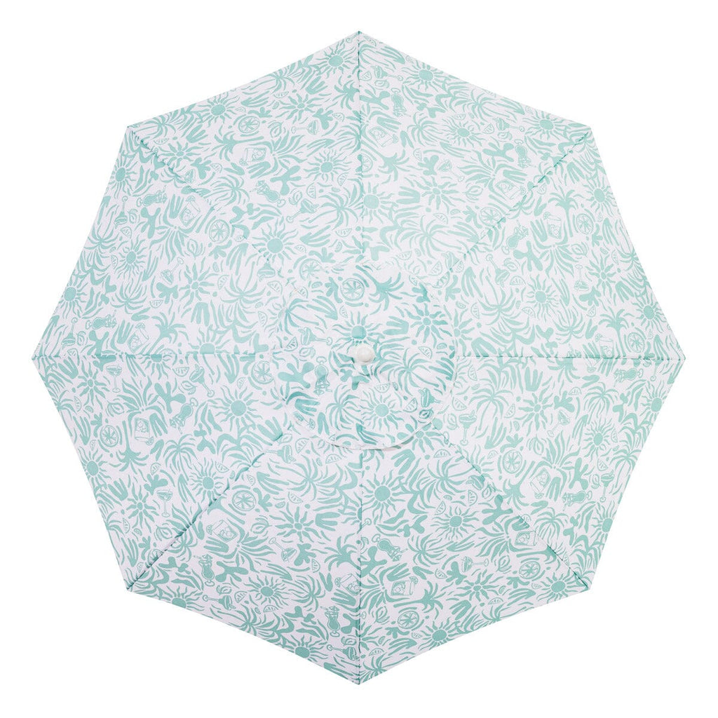 The Mañana Umbrella - Last Mango Green Tiki Mañana Umbrella Margaritaville by B&P Co. 