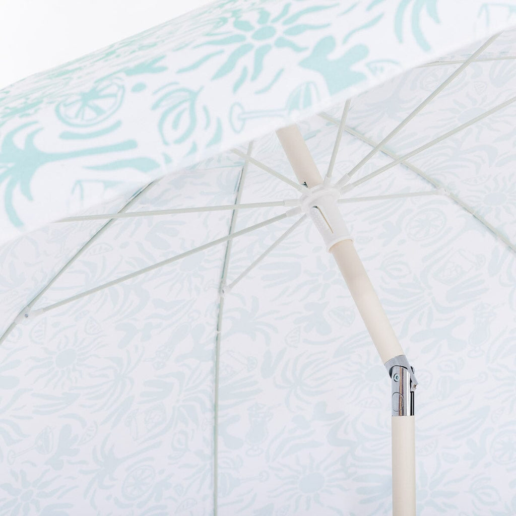 The Mañana Umbrella - Last Mango Green Tiki Mañana Umbrella Margaritaville by B&P Co. 
