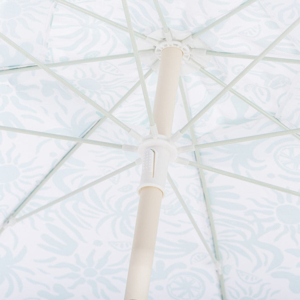 The Mañana Umbrella - Last Mango Green Tiki Mañana Umbrella Margaritaville by B&P Co. 