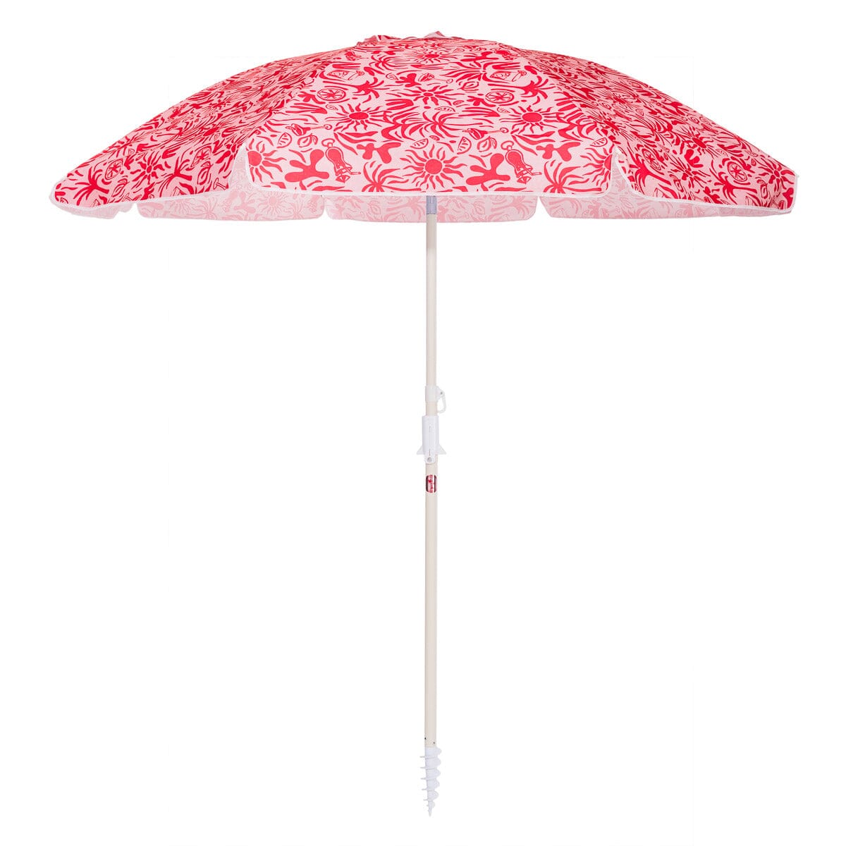 The Mañana Umbrella - Strawberry Daiquiri Tiki Mañana Umbrella Margaritaville by B&P Co. 