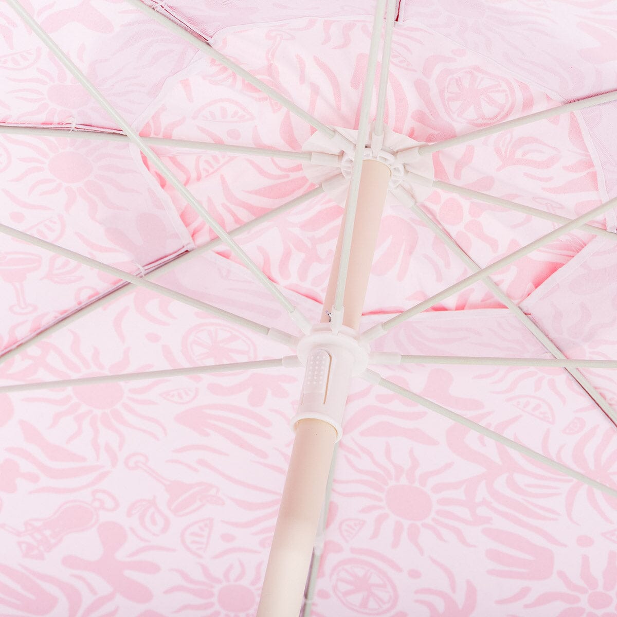 The Mañana Umbrella - Strawberry Daiquiri Tiki Mañana Umbrella Margaritaville by B&P Co. 