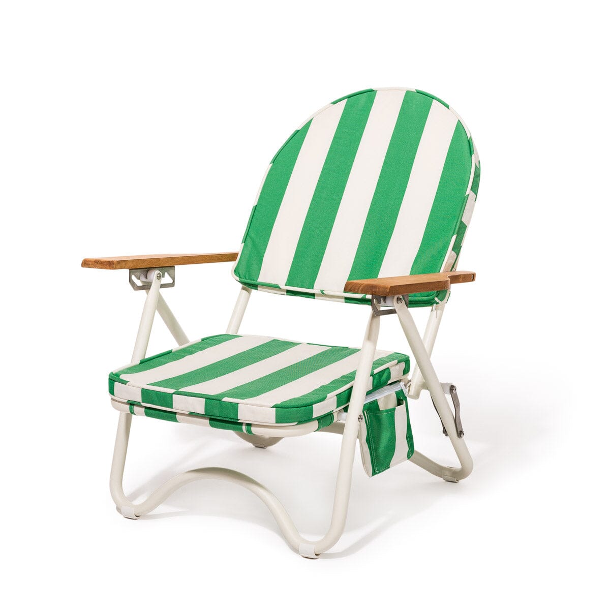 The Pam Chair - Crew Canyon Green Stripe Pam Chair Business & Pleasure Co. 