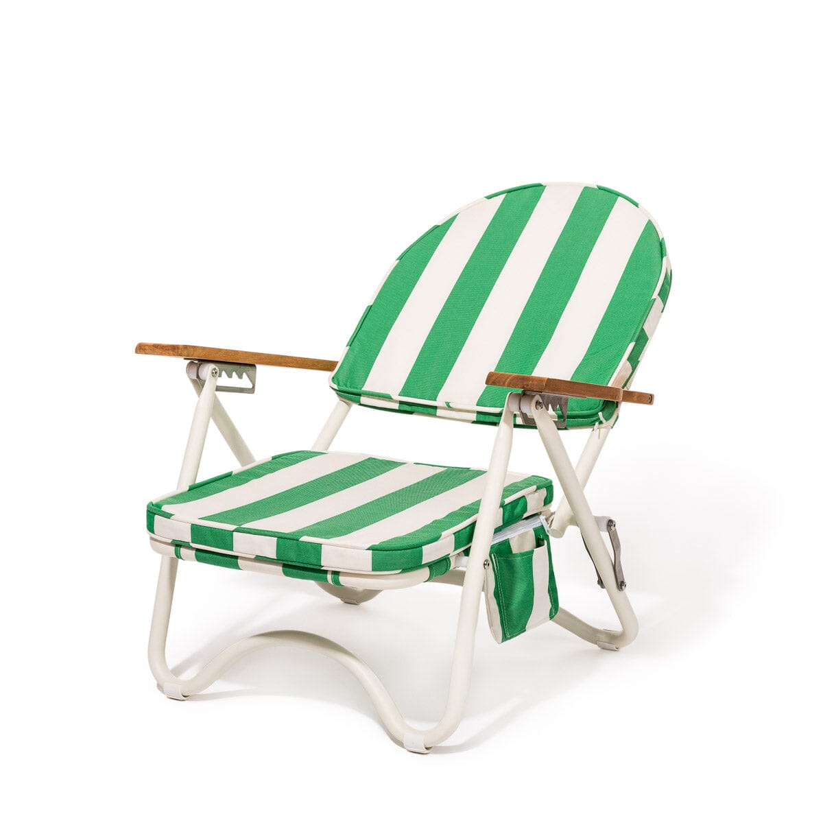 The Pam Chair - Crew Canyon Green Stripe Pam Chair Business & Pleasure Co. 