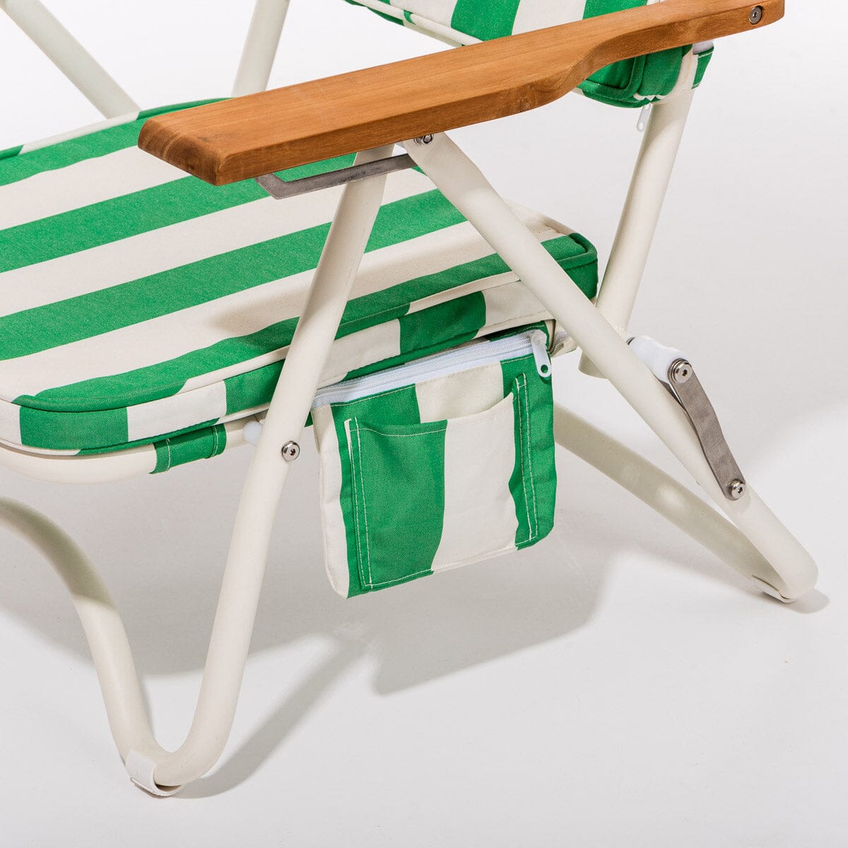 The Pam Chair - Crew Canyon Green Stripe Pam Chair Business & Pleasure Co. 