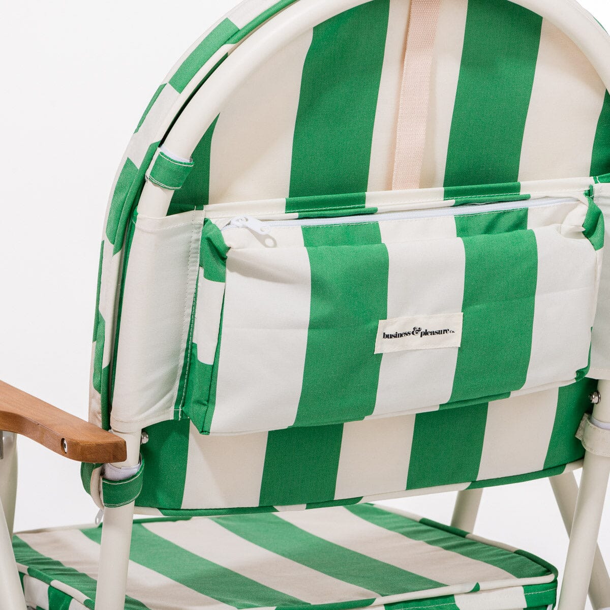 The Pam Chair - Crew Canyon Green Stripe Pam Chair Business & Pleasure Co. 