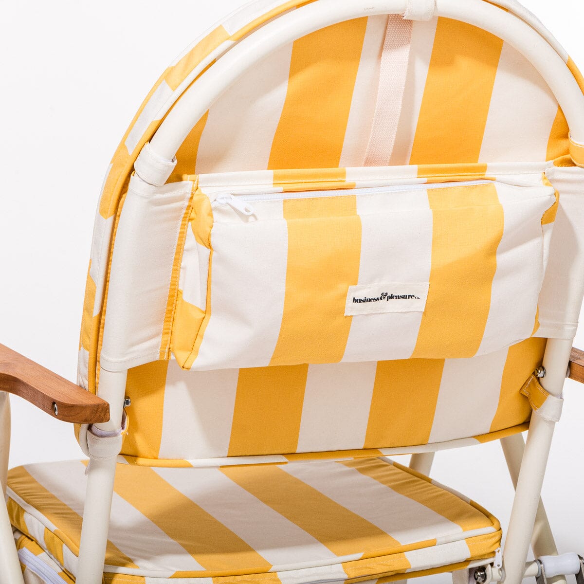 The Pam Chair - Crew Mimosa Yellow Stripe Pam Chair Business & Pleasure Co. 