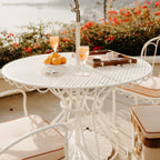 The Al Fresco Dining Table - Antique White Al Fresco Dining Table Business & Pleasure Co 