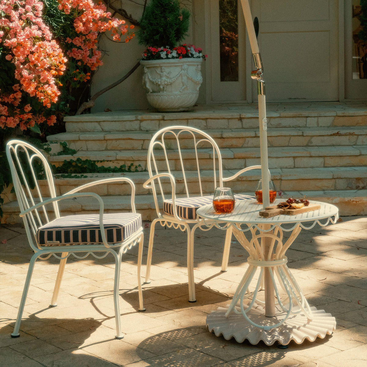 The Al Fresco Dining Chair - Antique White Al Fresco Dining Chair Business & Pleasure Co. 