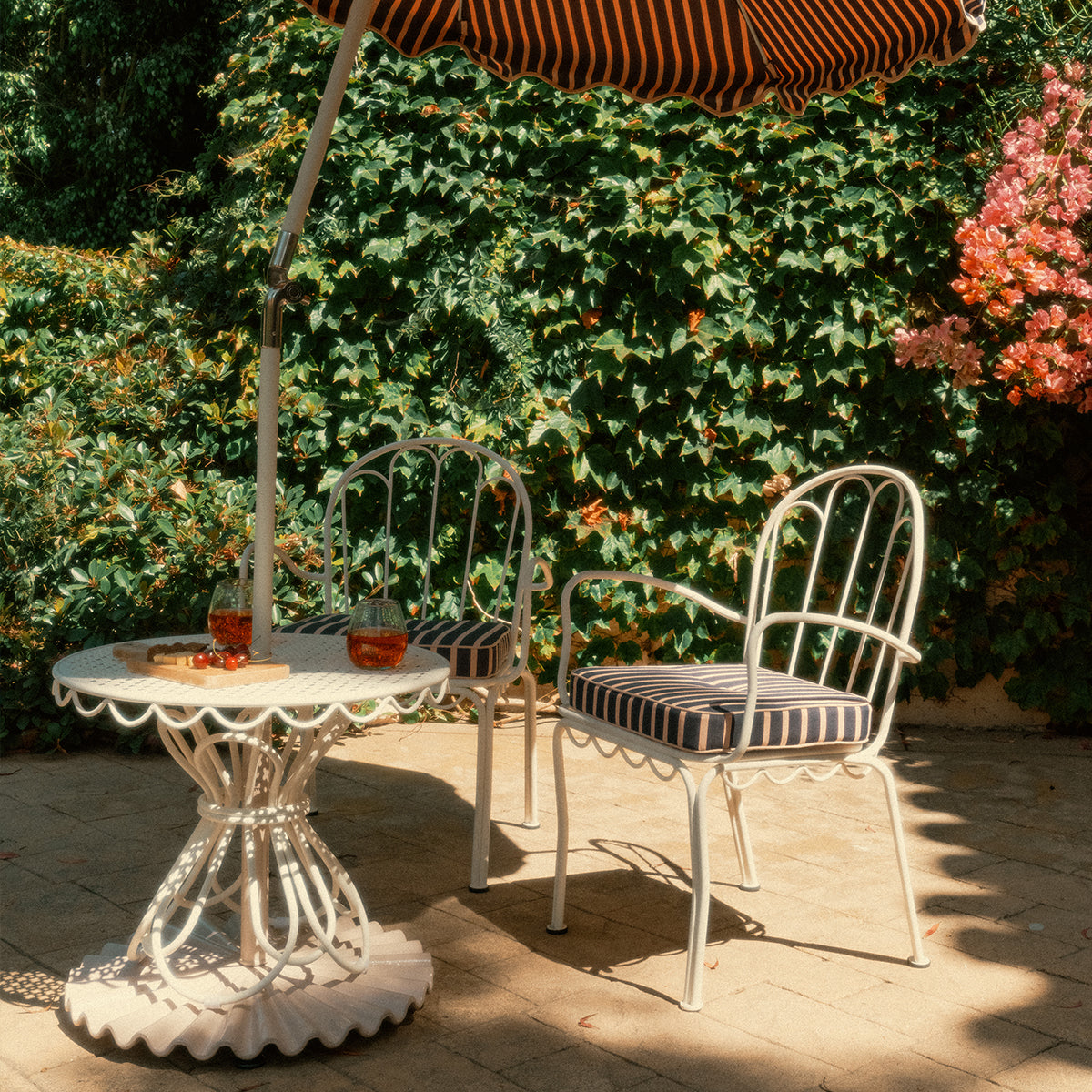 The Al Fresco Dining Chair - Antique White Al Fresco Dining Chair Business & Pleasure Co. 