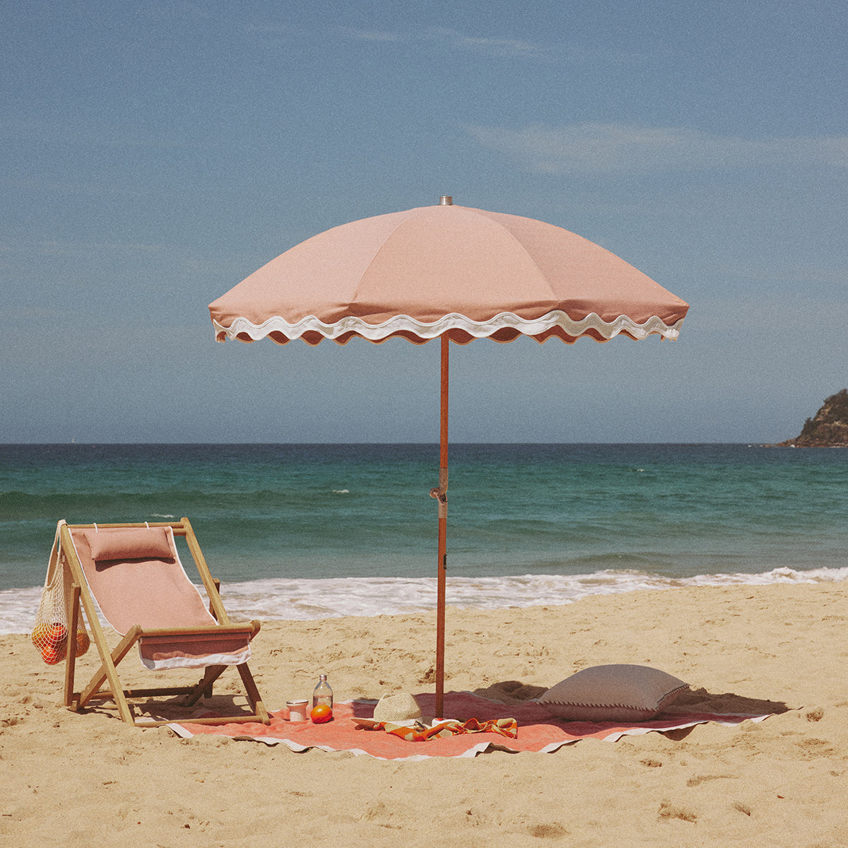 The Beach Blanket - Coco Republic - Coral Natural