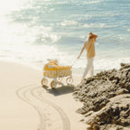 The Beach Cart - Crew Mimosa Yellow Stripe Beach Cart Business & Pleasure Co. 