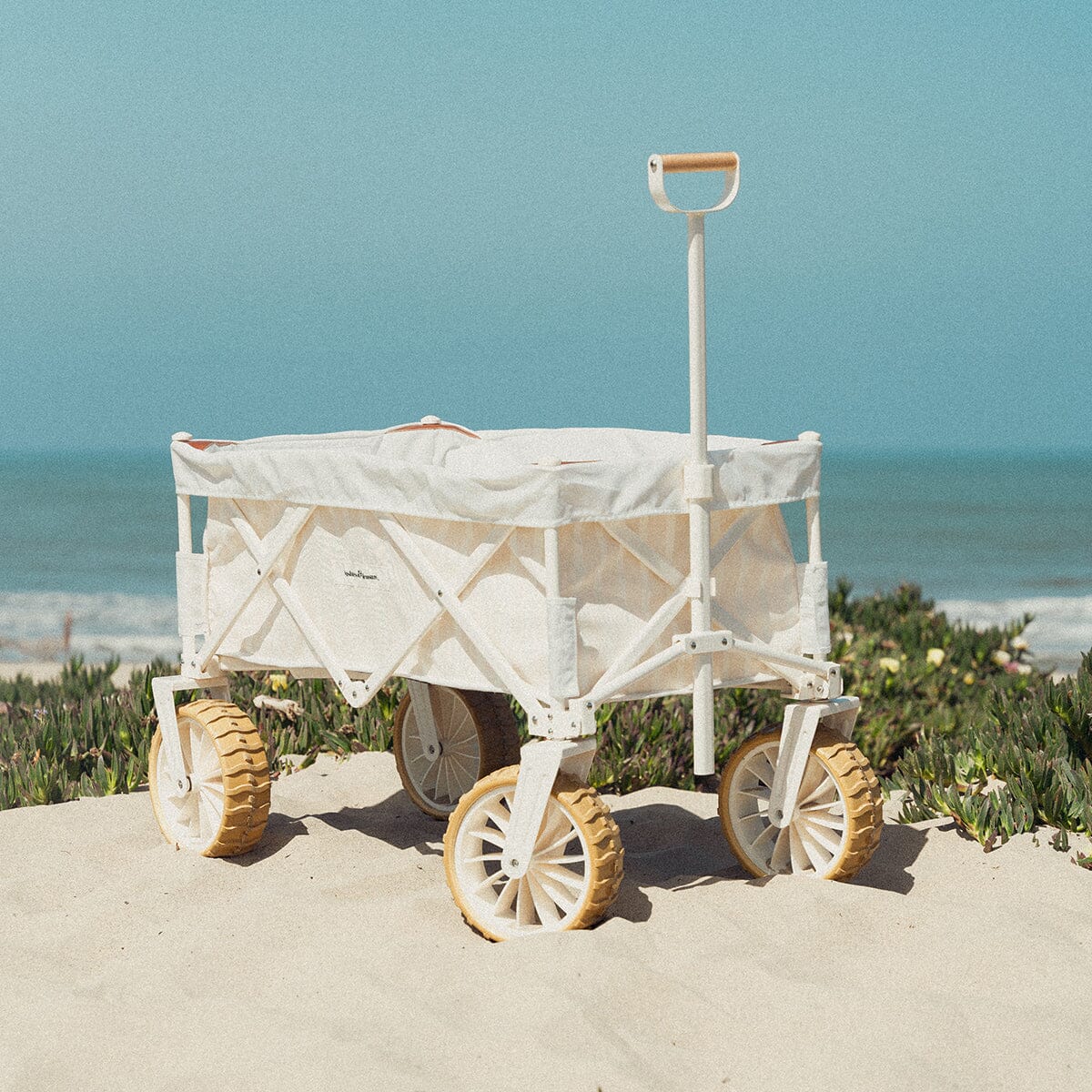 The Beach Cart - Monaco Natural Stripe Beach Cart Business & Pleasure Co 