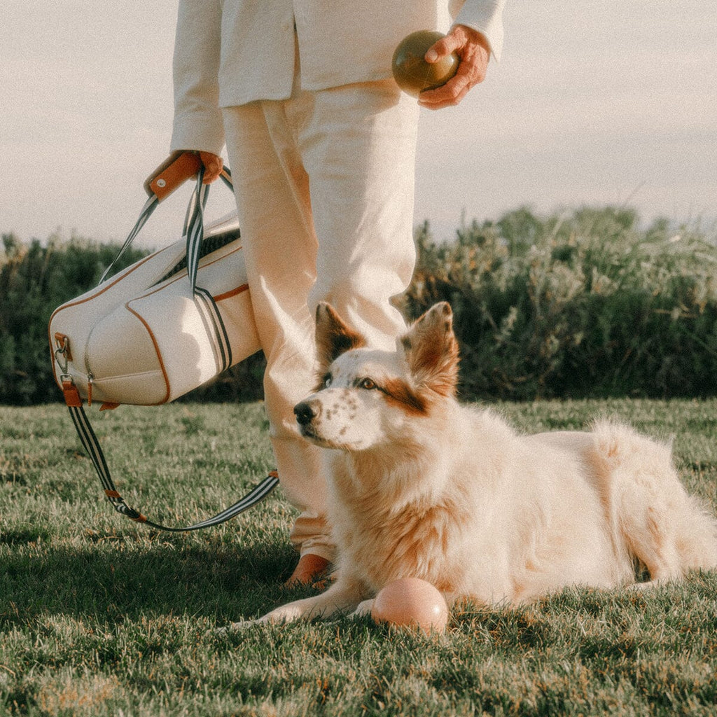 The Bocce Ball Set - Antique White Bocce Ball Set Business & Pleasure Co. 