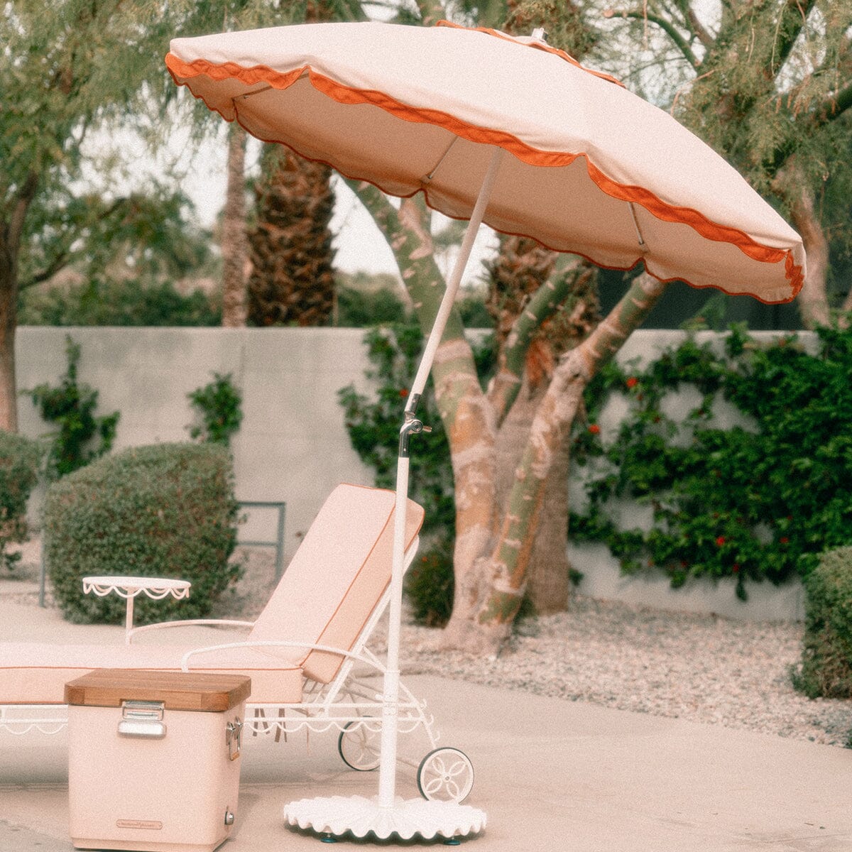 lb international patio umbrella pink 31364118 The Club Umbrella