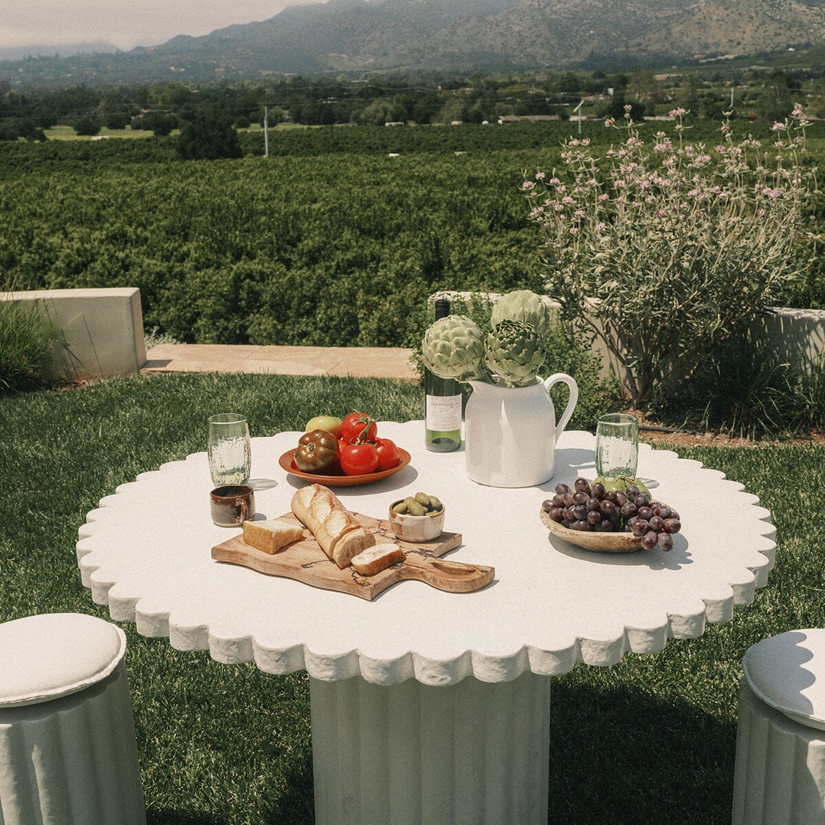 The Daisy Table - Antique White Daisy Dining Table Business & Pleasure Co. 