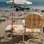 The Pam Chair - Tuuli Stripe Yellow Pam Chair Business & Pleasure Co. 