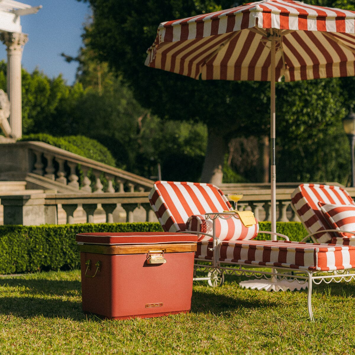 The Hemingway Cooler - Terracotta Red - 55 Quarts Hard Cooler Business & Pleasure Co. 