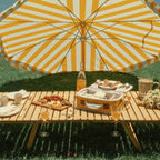 The Long Folding Table - Teakwood Long Folding Table Business & Pleasure Co. 