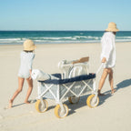 The Beach Cart - Laurens Navy Stripe Beach Cart Business & Pleasure Co 