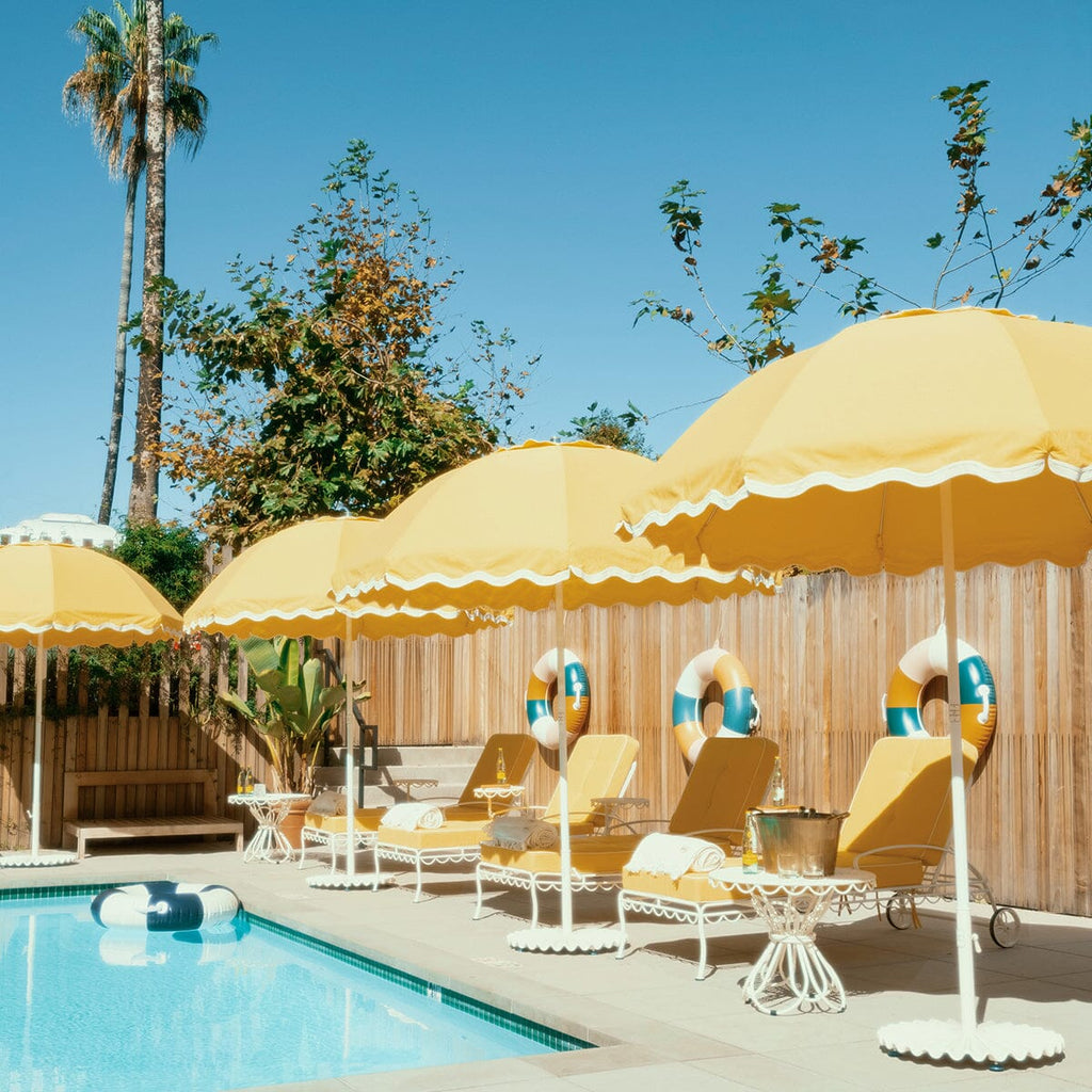 The Patio Umbrella - Rivie Mimosa Patio Umbrella Business & Pleasure Co. 