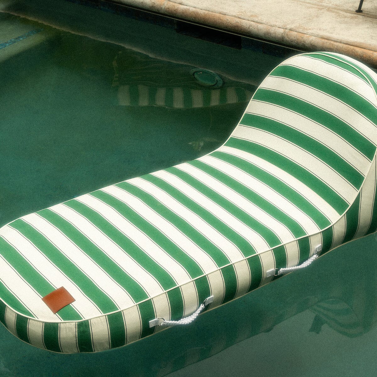The Pool Lounger - STAUD Stripe Pool Lounger Business & Pleasure Co. 