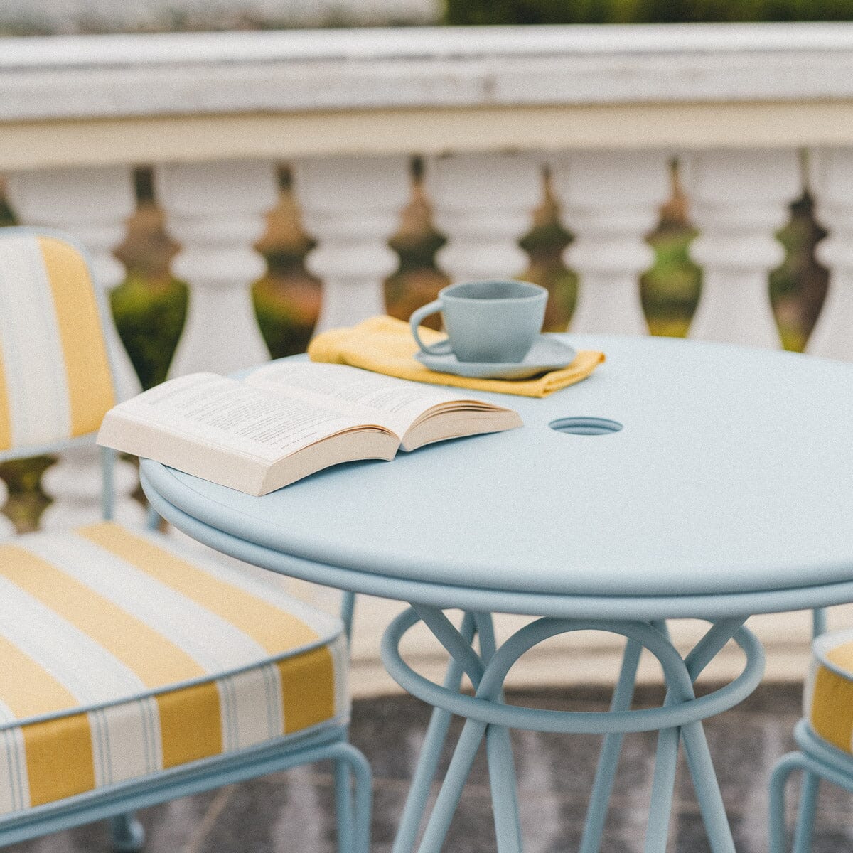 The Waterhouse Cafe Table - Powder Blue Waterhouse Cafe Table Business & Pleasure Co. 