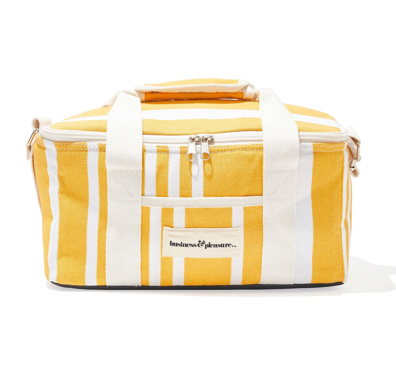The Cooler Bag - Yellow Stripe - Business & Pleasure Co