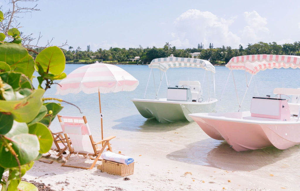 Palm Yacht - Pink Motor Boats Business & Pleasure Co 