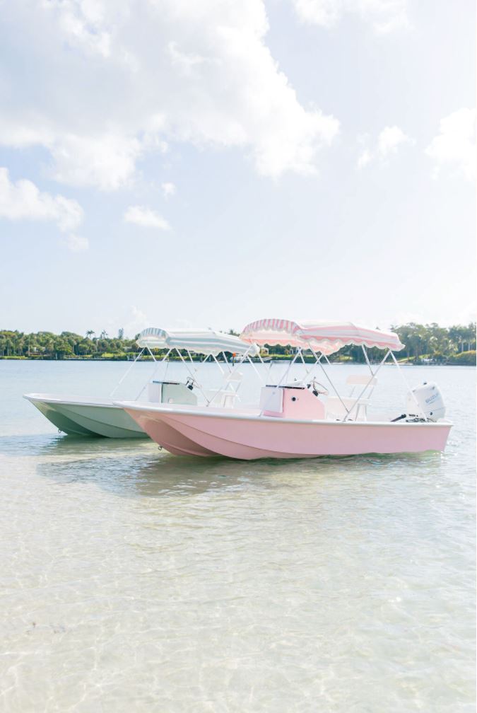 Palm Yacht - Pink Motor Boats Business & Pleasure Co 