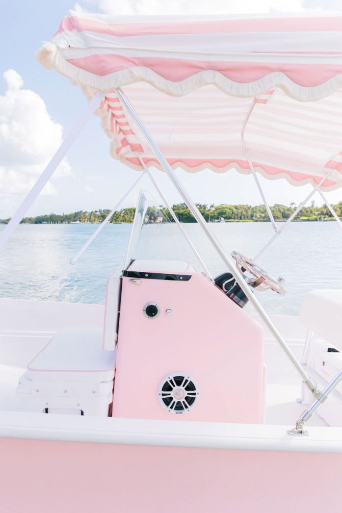 Palm Yacht - Pink Motor Boats Business & Pleasure Co 