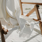 The Beach Towel - Antique White Beach Towel Business & Pleasure Co 