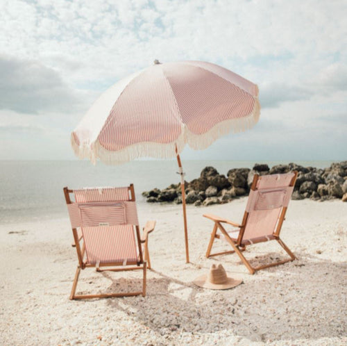 The Tommy Chair - Lauren's Pink Stripe Tommy Chair Business & Pleasure Co 