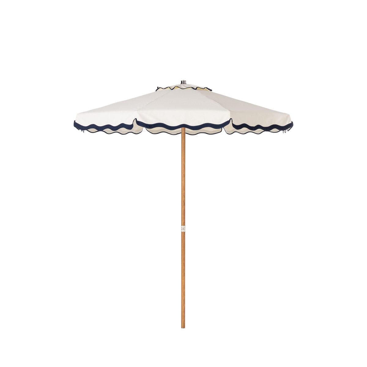 7.5 terracotta patio umbrella The Resort Market Umbrella in Terry Terracotta Stripe