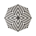 The Terrace Umbrella in Crew Vintage Black Stripe by Business & Pleasure Co. - 7' Span
