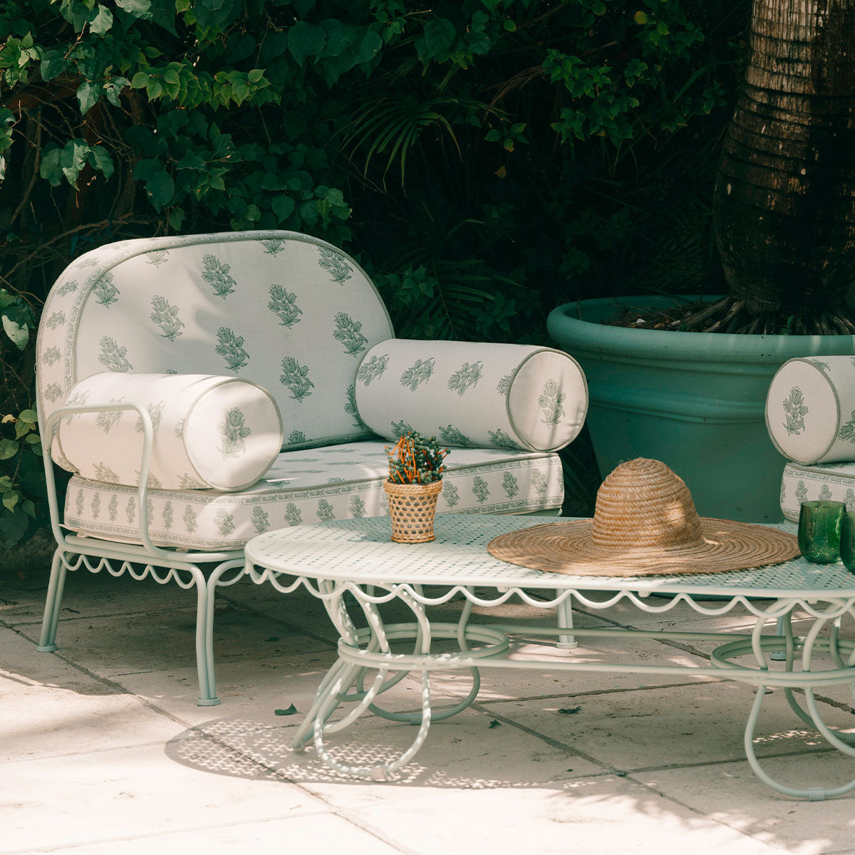 The Al Fresco Accent Chair by Amanda Lindroth