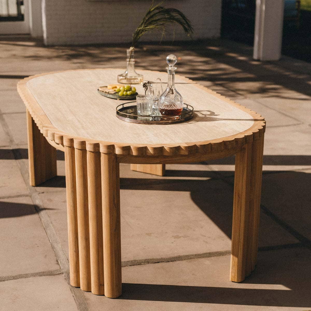 The Daisy Oval Dining Table Daisy Dining Table Business & Pleasure Co. 
