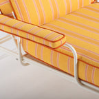 Waterhouse Sun Lounger in Bistro Papaya Stripe | Bistro Papaya Stripe Waterhouse Sun Lounger Kit Business & Pleasure Co. 