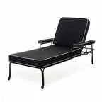The Waterhouse Sun Lounger Business & Pleasure Co. Rivie Black Vintage Black 