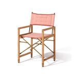 The WES Directors Chair Wes Director Chair Kit Business & Pleasure Co. Rivie Pink Teakwood 