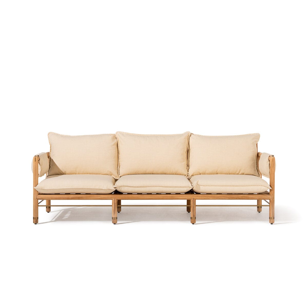 The WES Sofa Wes Sofa Kit Business & Pleasure Co. Tiki Natural Teakwood 