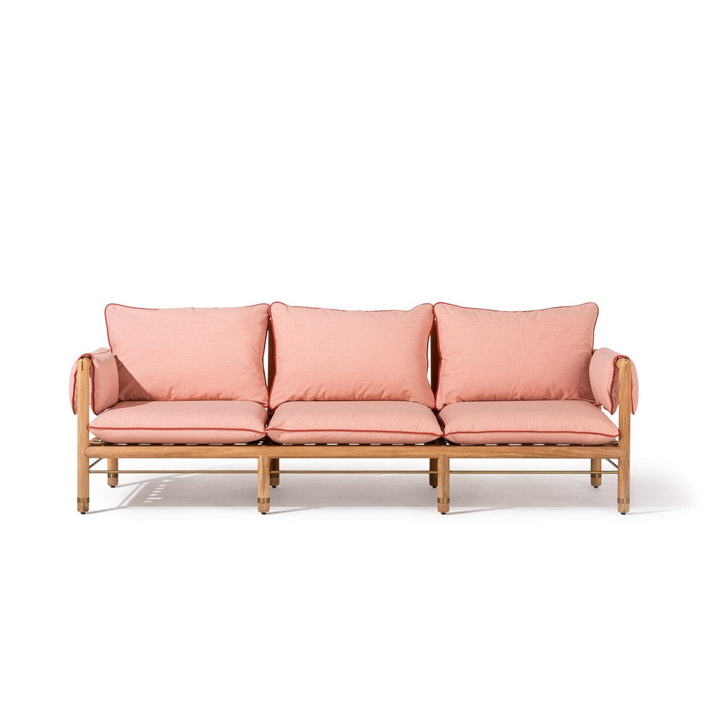 The WES Sofa Wes Sofa Kit Business & Pleasure Co. Rivie Pink Teakwood 