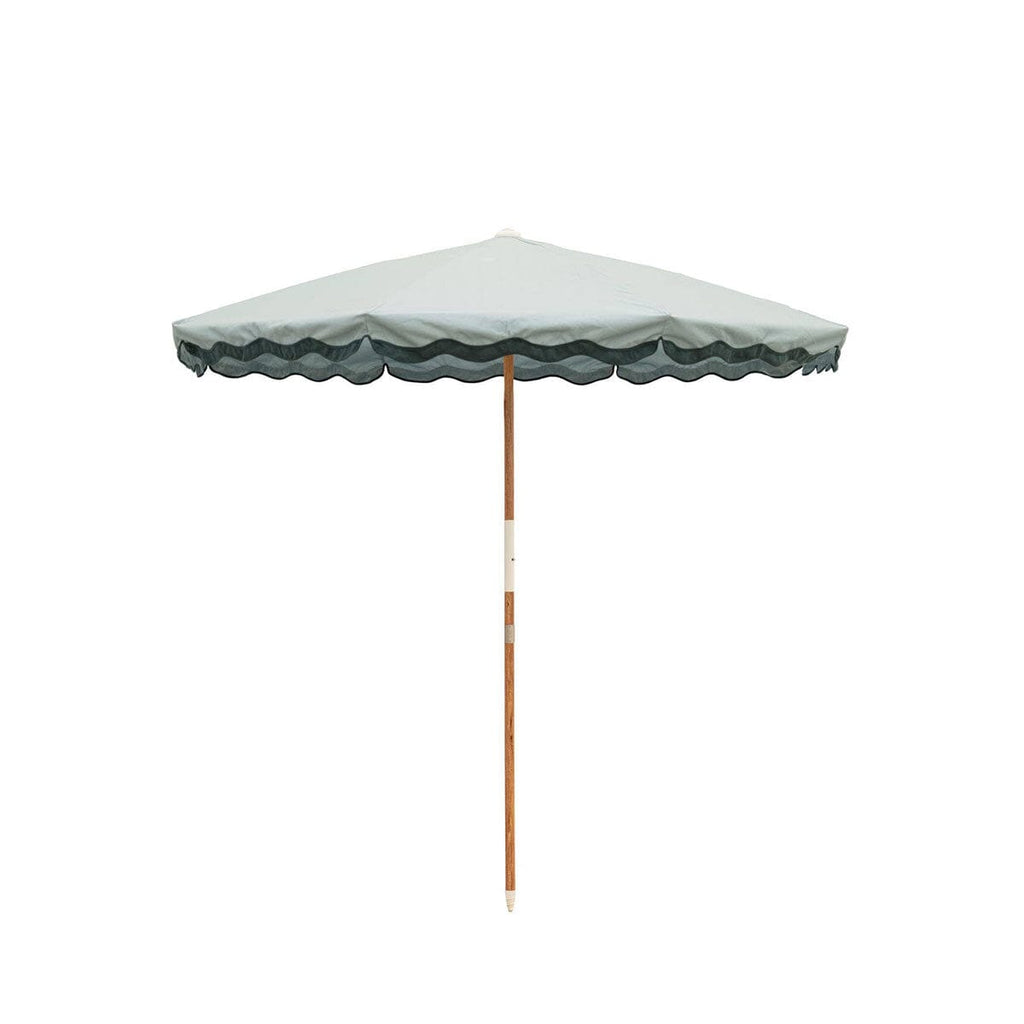 Amalfi Rivie Green Beach Umbrella by Business & Pleasure Co.