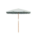 Amalfi Rivie Green Beach Umbrella by Business & Pleasure Co.