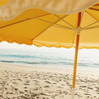 Riviera mimosa umbrella on the beach