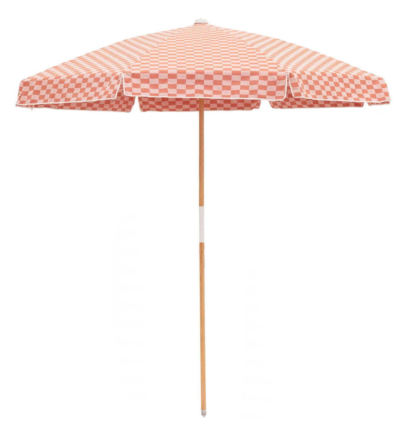 studio image of le sirenuse check amalfi umbrella