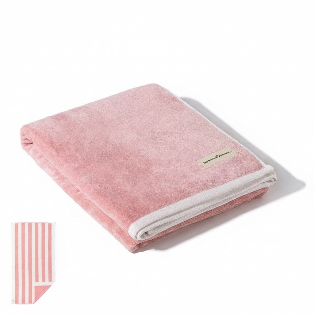 Product image of The Beach Towel Beach Towel Business & Pleasure Co. Crew Pink Stripe 