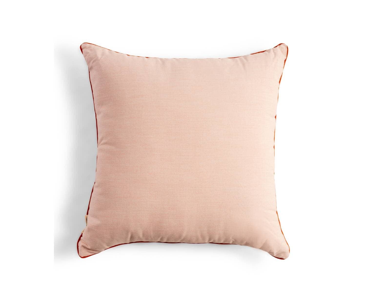 The Euro Throw Pillow - Rivie Pink