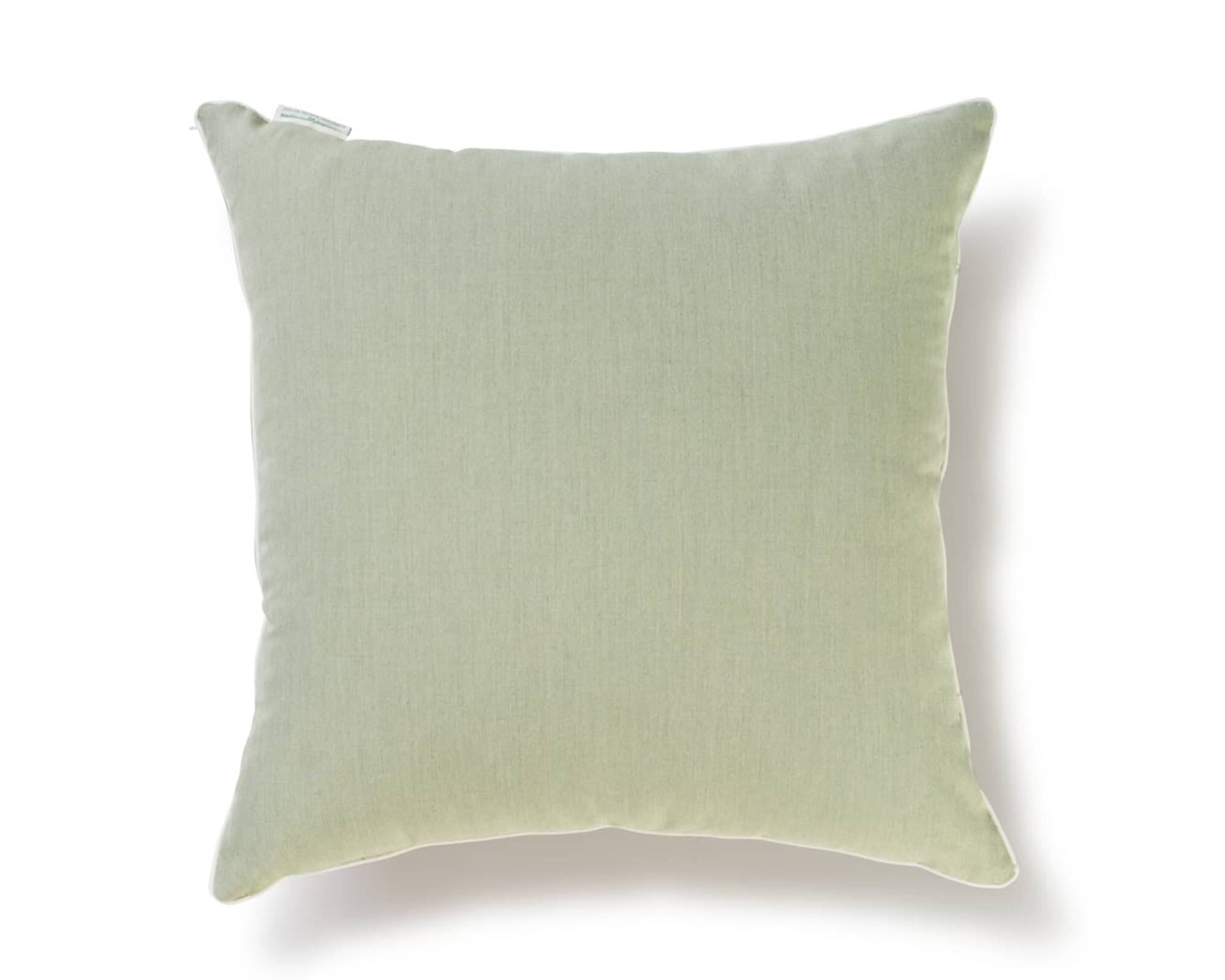 Studio image of green euro cushion