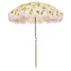 The Holiday Beach Umbrella - Vintage Lemons - Business & Pleasure Co